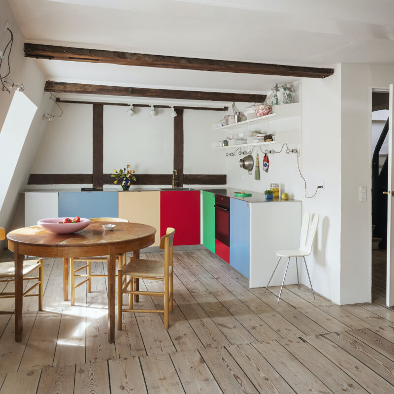 Kitchen of the Week An Artful Kitchen Created from Reclaimed Ikea Parts Extreme Budget Edition portrait 16