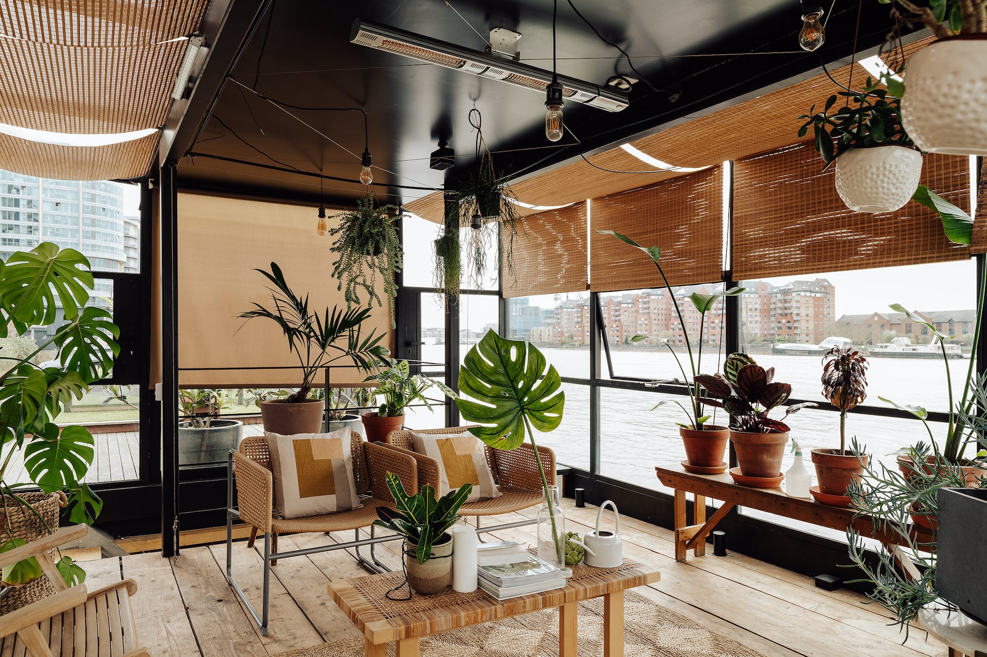 A River Runs Through It: A Family's Barge-Turned-Houseboat on the Thames - Remodelista
