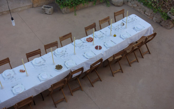 the table and chairs can be used for many more gatherings to come. 13