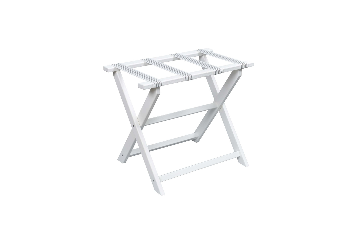 the classic stripes luggage rack comes in a range of colored stripes; \$\250 at 10