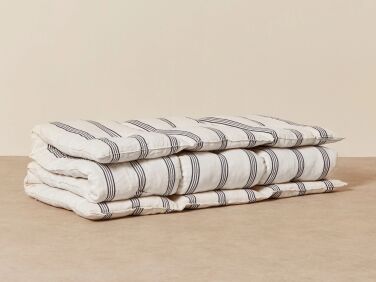 goodee tensira kapok mattress bedroll navy blue off white