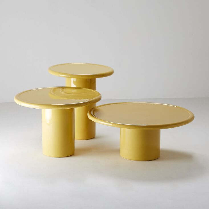 the mag side table is entirely ceramic—a technical feat to create— 11