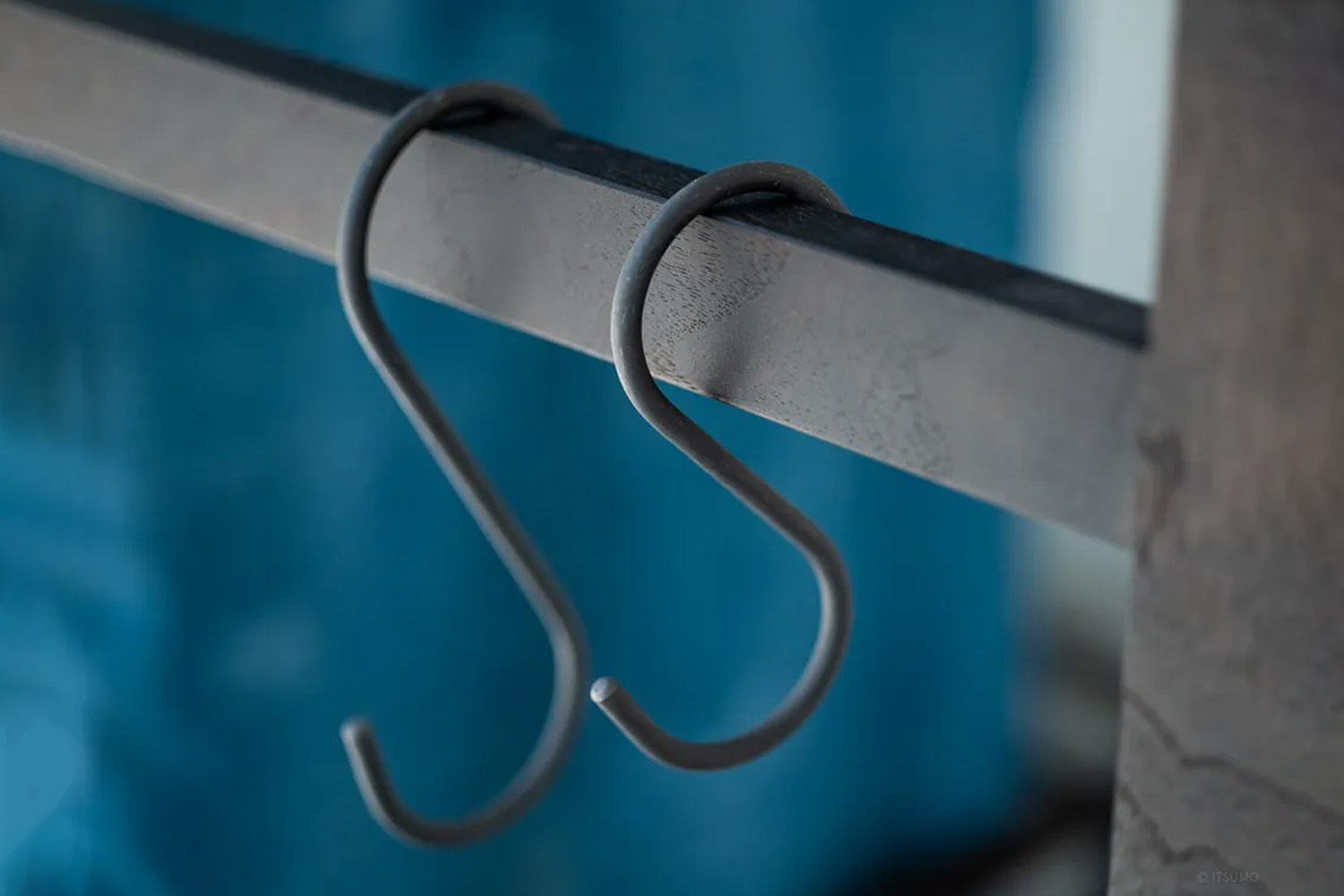 the japanese small iron hooks are \$6.\13 each at itsumo. 16