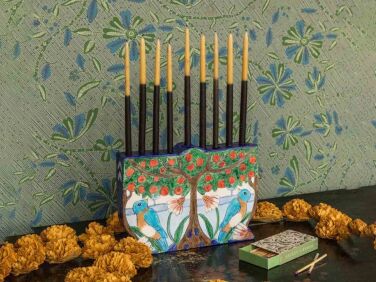 5 Handmade Menorahs for Hanukkah and Other Festive Nights portrait 4