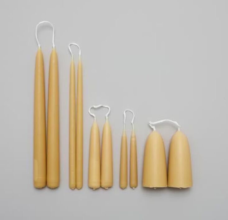 hand dipped beeswax candles made in the north of england come in a range of sha 10