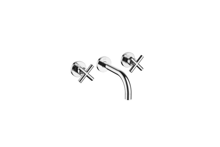 the dornbracht lavatory tara wall mounted faucet is \$\1,536.\20 at faucet supp 23