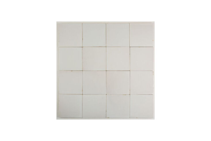 the backsplash tiles are unfinished plain white stucco from regts delft tiles. 20