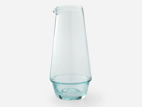 schoolhouse recycled glass carafe 8