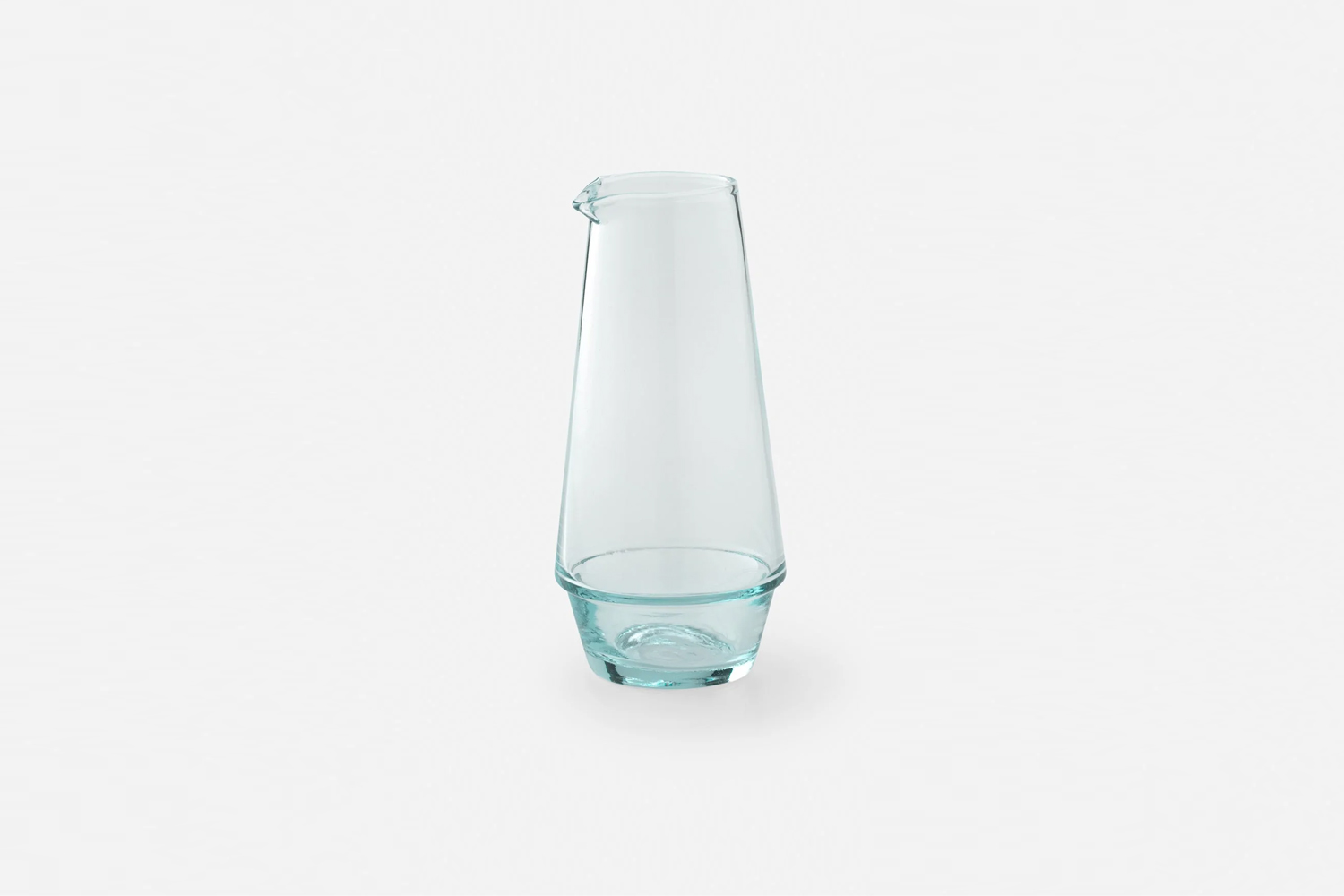 schoolhouse recycled glass carafe 397