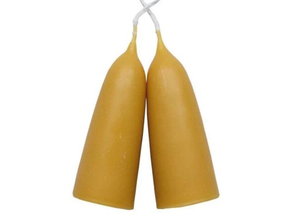 Thin Beeswax Candles portrait 22