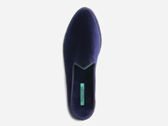 dandy blu mercantile velluto slippers 8