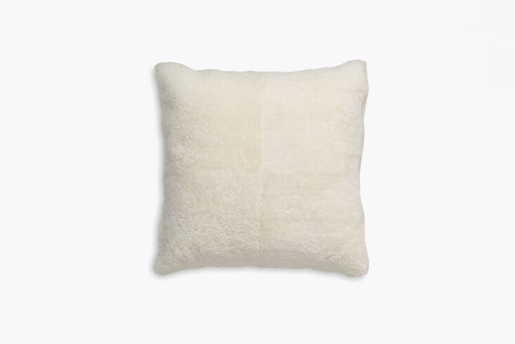 the sheepskin pillow short is \$\13\1.75 at design within reach. another option 16