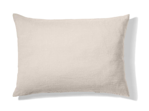 washed linen pillowcase – stone 8
