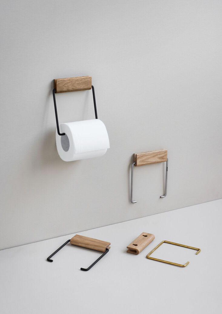 the tp holder is simply and functionally designed for a very unglamorous job. & 13