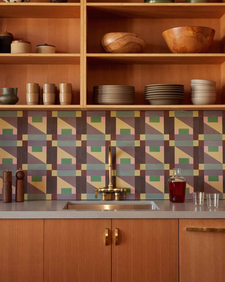 the tile collection is made up of four patterns, all based off of original artw 9