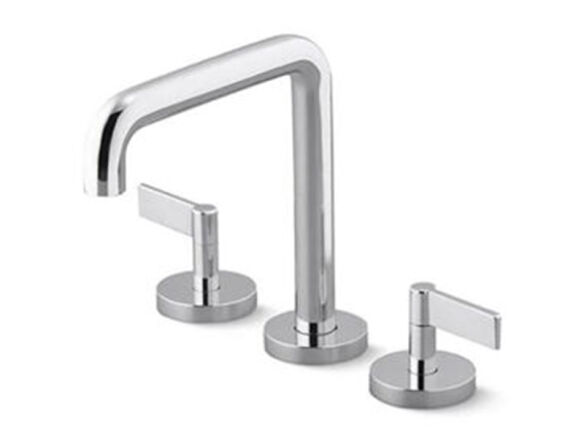 kallista one deck mounted bath faucet lever handles 8