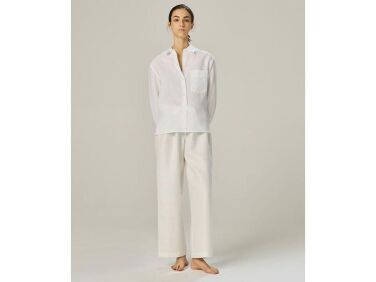margaret howell linen pajamas   1 376x282
