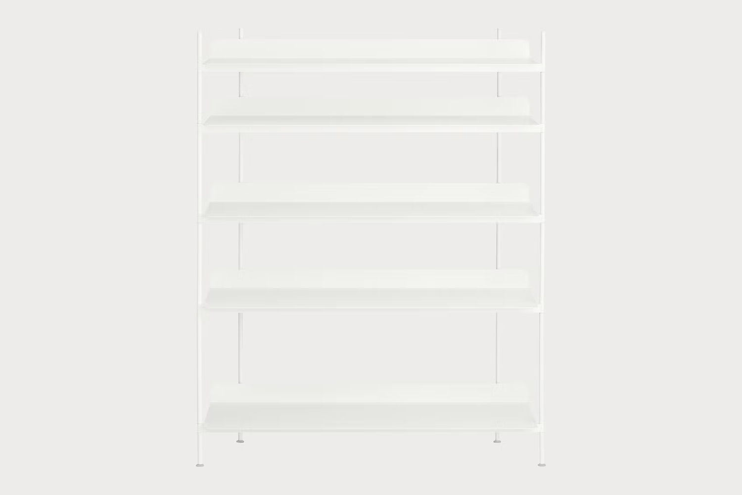 menu compile shelving system 5 shelves white 2