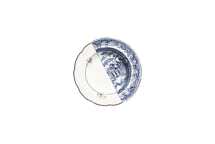 the seletti hybrid fillide soup plate is \$84 at slowdance. 23