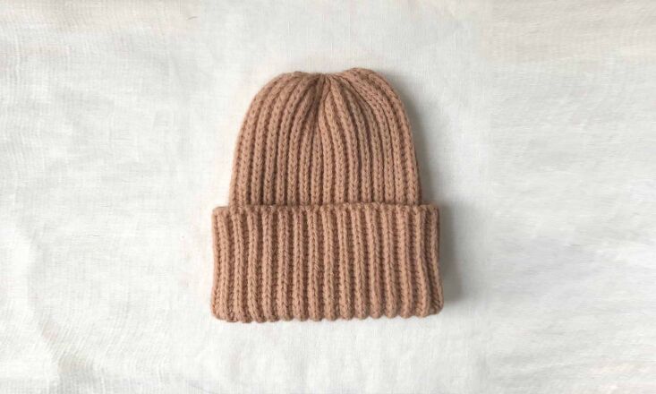 the natural dyeworks hat in rose 13
