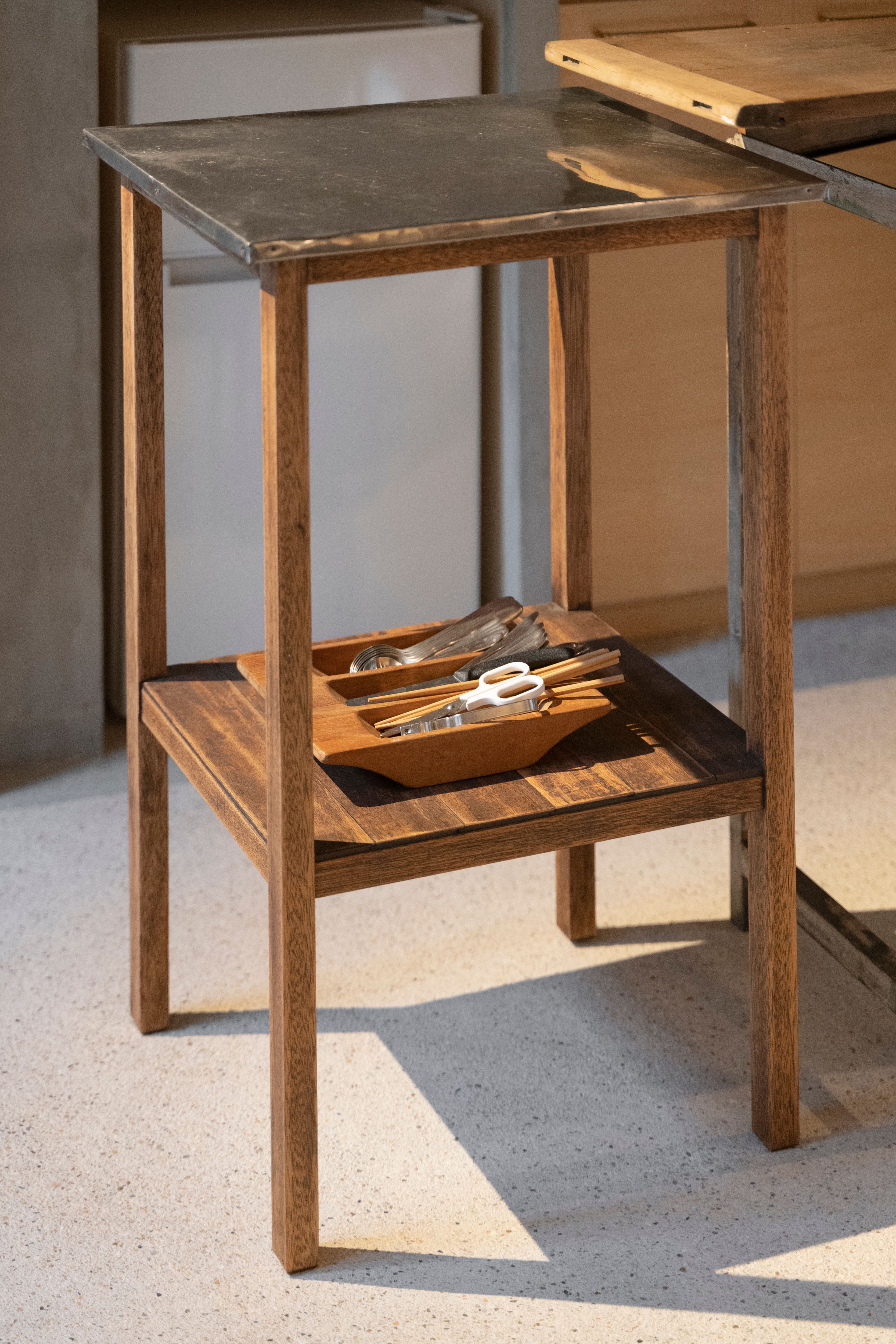 a django table: &#8\2\20;katsuyoshi kameda collects scrap materials and imm 18