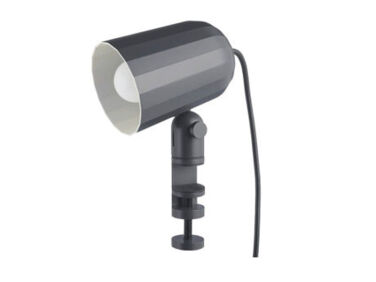 hay noc clamp clip lamp dark grey 1  