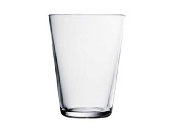 kartio clear drinking glass two pack 8
