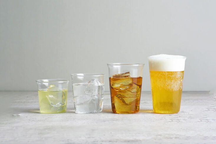 annie loves the japanese glassware from kinto, available in four sizes designed 20