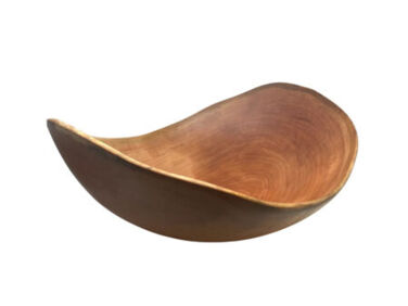andrew pearce xxl live edge oval wooden bowl 1  