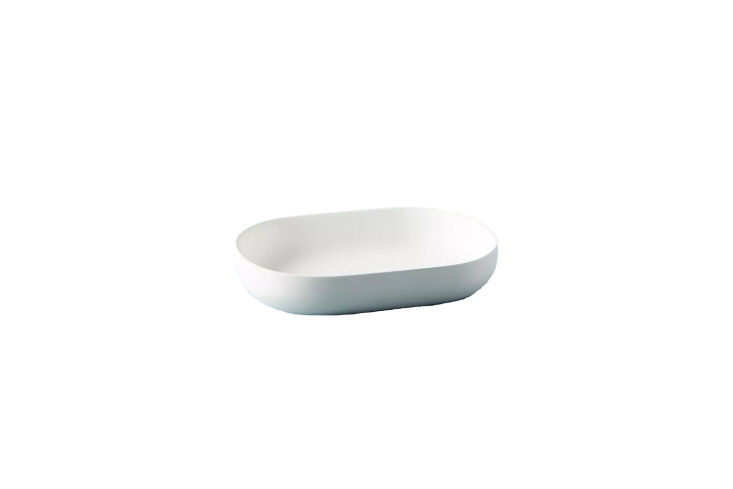 the madalie soap dish in white is \$\1\2 at anthropologie. 19