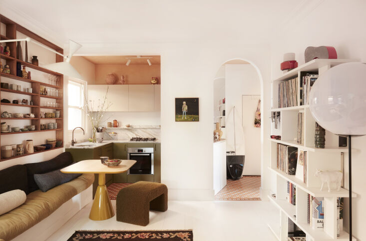 the full flat is only 55 square meters—about 592 square feet. the studi 9