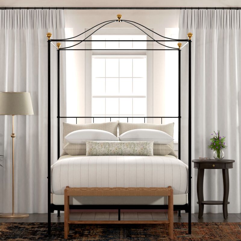 charles p rogers cairo canopy bed  