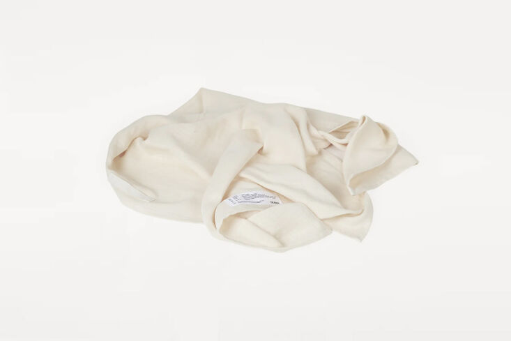 danish brand frama makes the light towel in bone white. in truth, this is the o 10