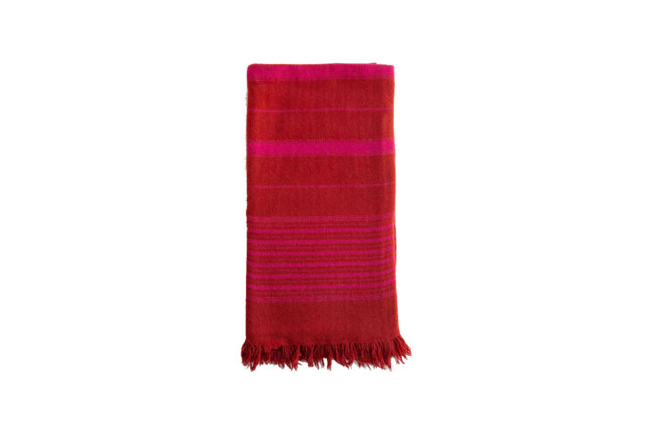 the khadi & co. wool blanket is \$\230 at lost & found. 23
