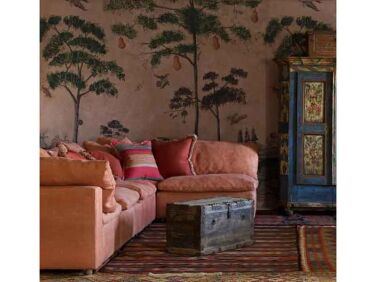 244413 mythical land wallpaper statham orange sofa  