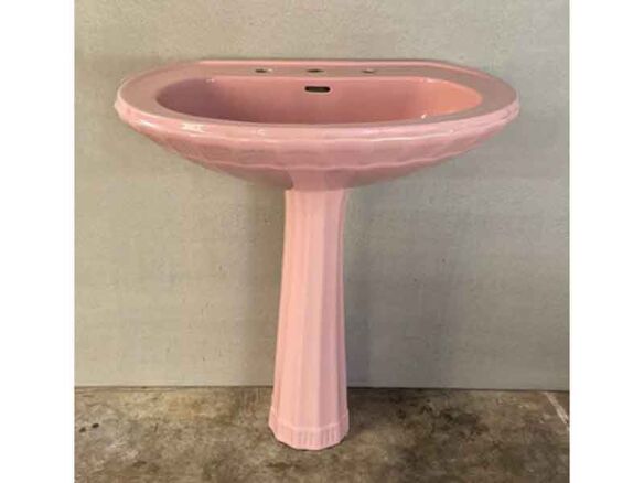 powder pink shell sink 8