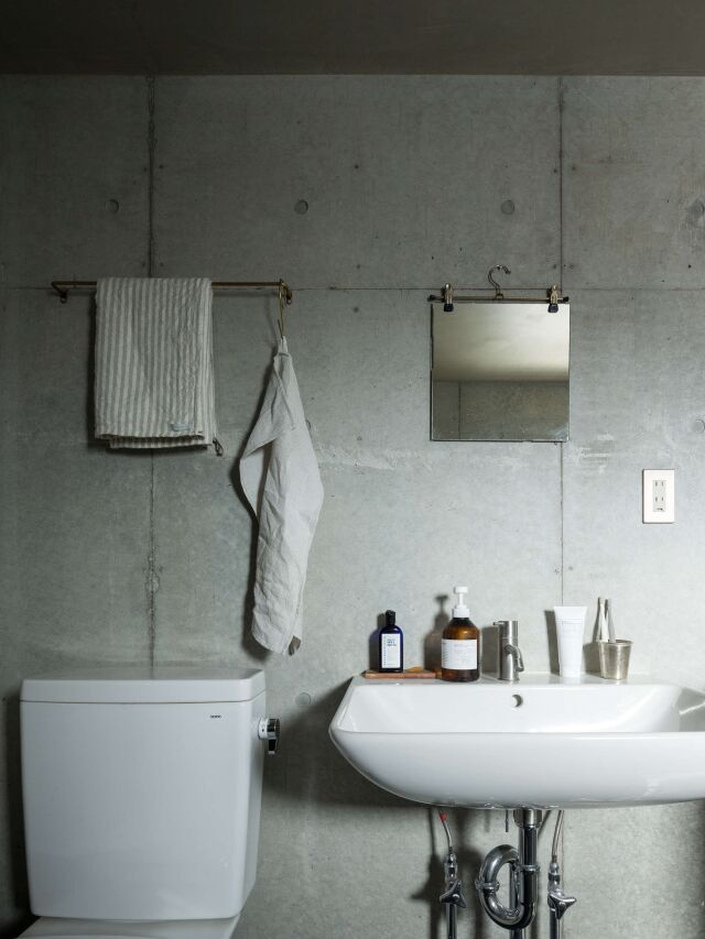 Remodelista Reconnaissance: A Deconstructed DIY Mirror in a Tokyo Bath Web Story