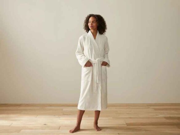 unisex air weight organic robe 8