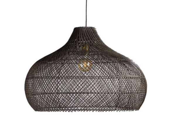 arhaus latigo pendant black 1  