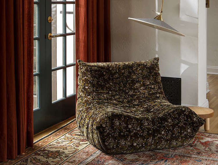 Trend Alert: The 1970s Togo Lounge is Today’s Flop-Down Chair of Choice