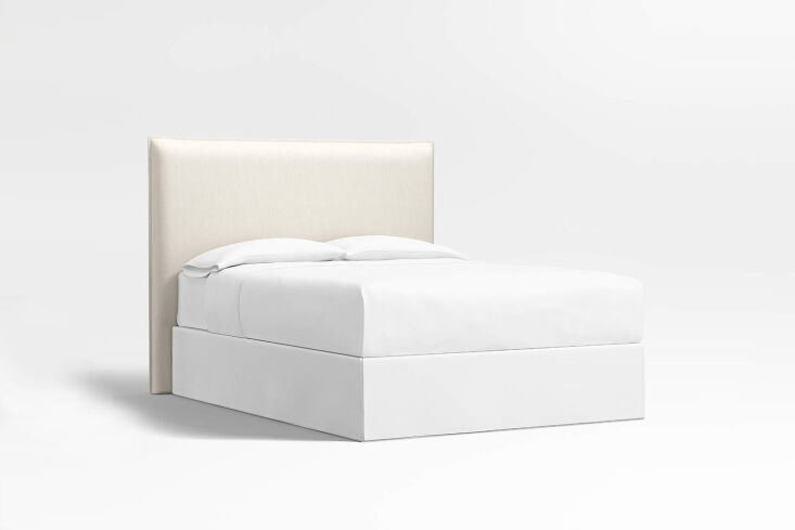the crate & barrel arvada upholstered headboard is \$799 for the queen size. 22
