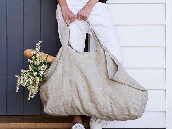 frankie linen bag flax textiles bags white shoulder  