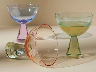 ramona coupe glasses set of four anthro 1  