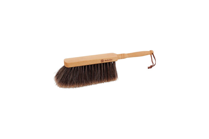 the redecker horsehair hand brush beechwood is \$33.\29 at amazon. 30
