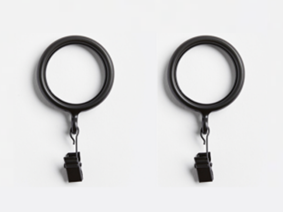 3/4″ drapery curtain ring set 8