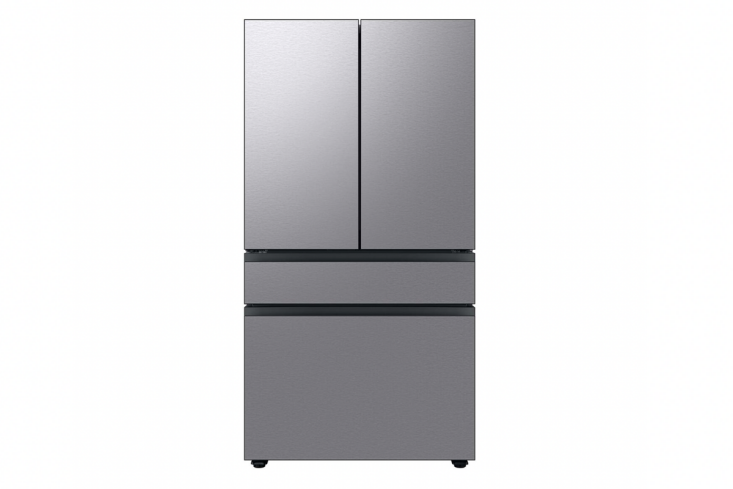 the samsung bespoke series 36 inch smart french door refrigerator.  17
