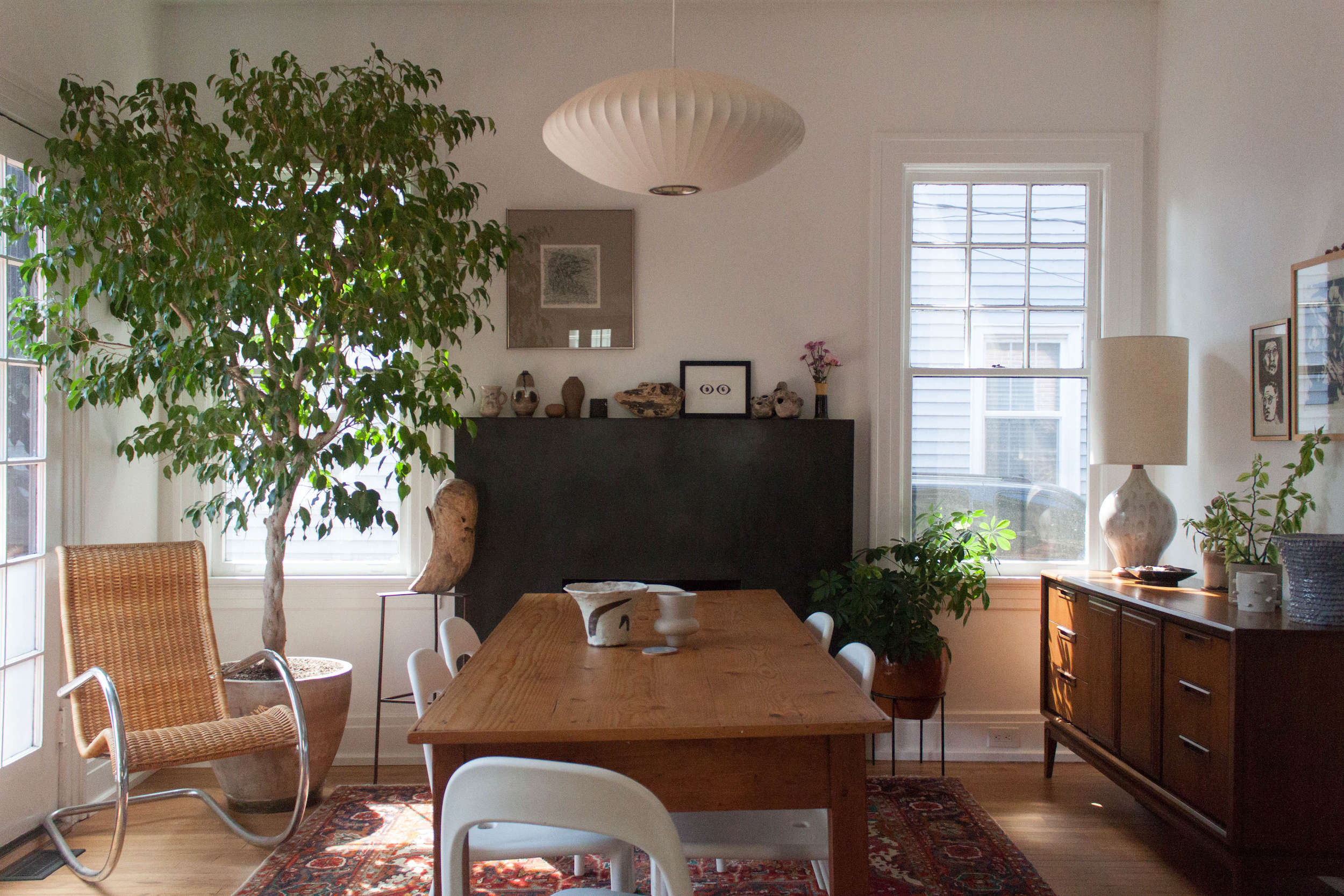 Artist in Residence: A Collage Artist's Soulful Bungalow in Augusta, Georgia - Remodelista