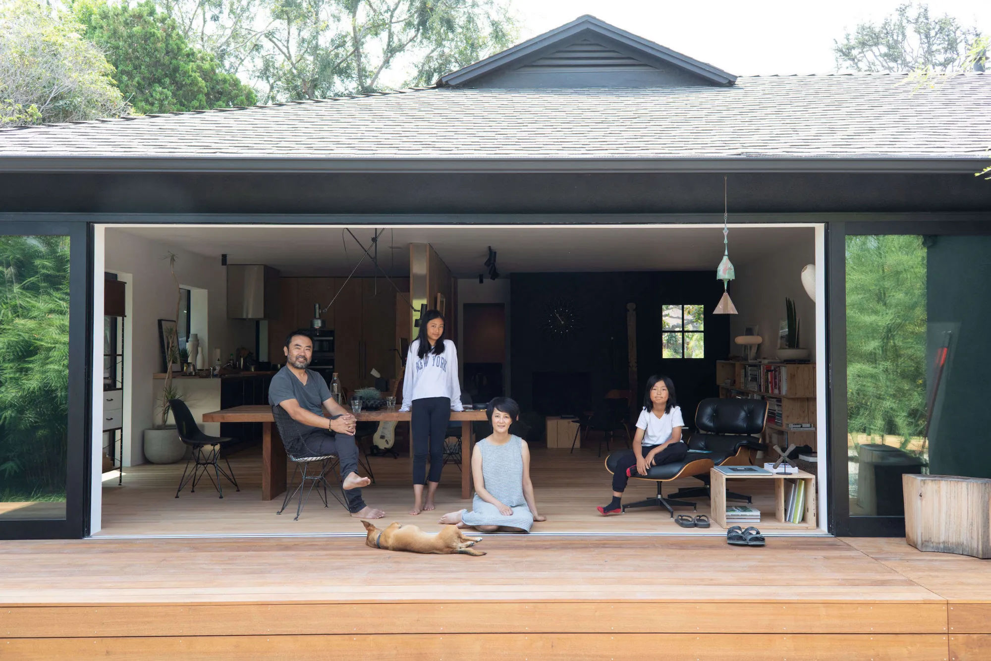 LA Noir: Architect Takashi Yanai's Humble-Chic Bungalow - Remodelista