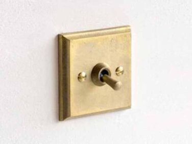 futagami small square brass switch  