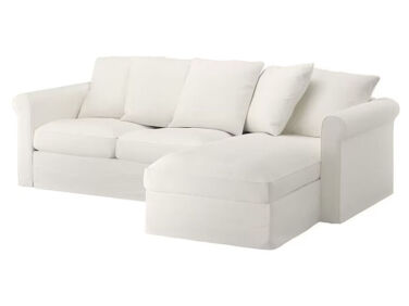ikea harlanda sofa white 1  